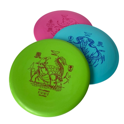 ASG Disc Golf II Sett - 3 stk. 